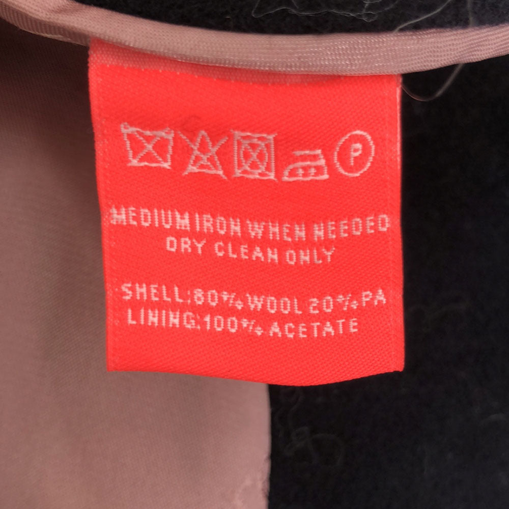 SUPERDRY スーパードライ ティモシーエベレスト コラボ ウールブレンド チェスターコート 1 ネイビー Timothy Everest THE TRINIAN TWEED レディース