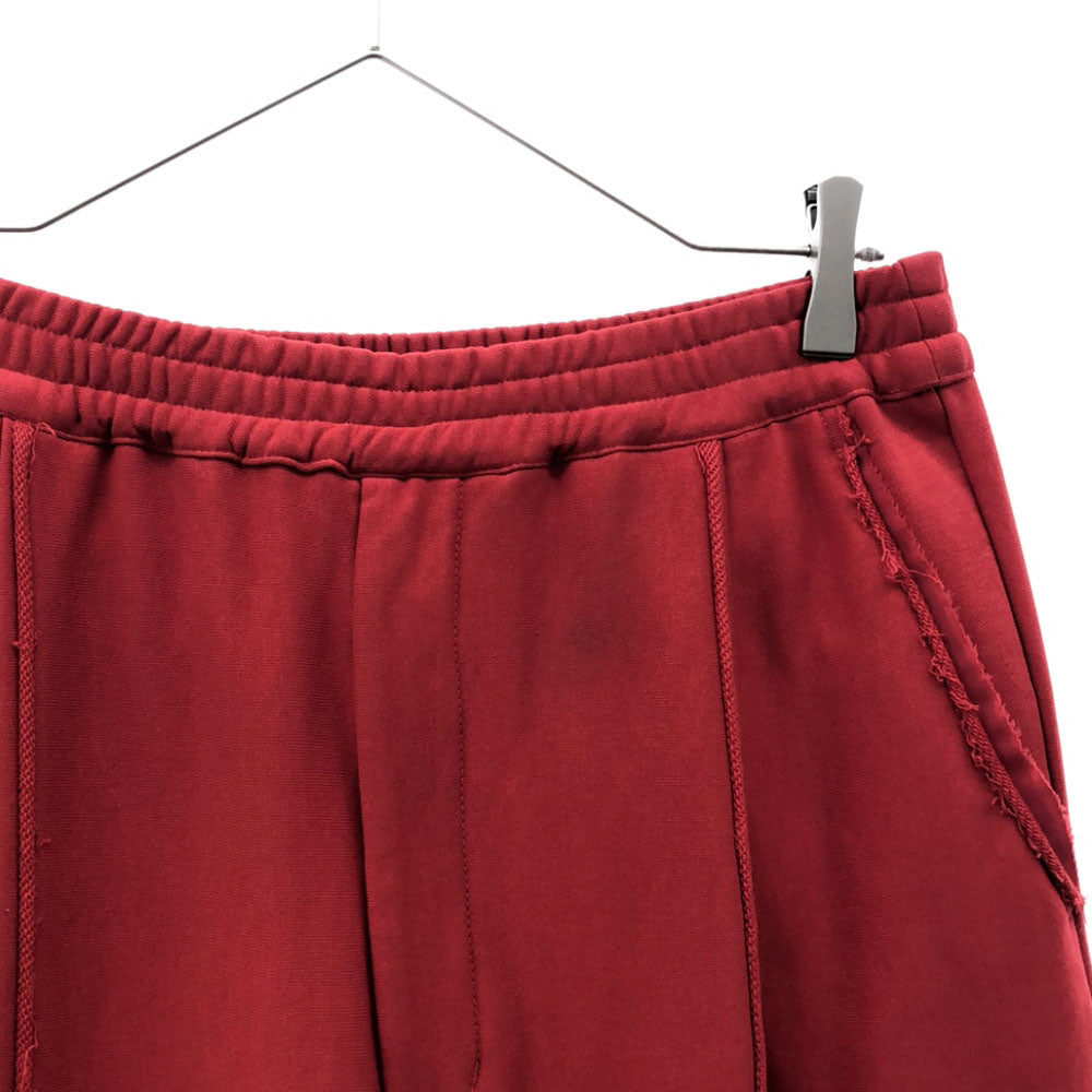 MAISON SPECIAL メゾンスペシャル 11221461303 コンパクトクラッシュスウェットプライムワイドピンタック イージーパンツ 1 レッド メンズ