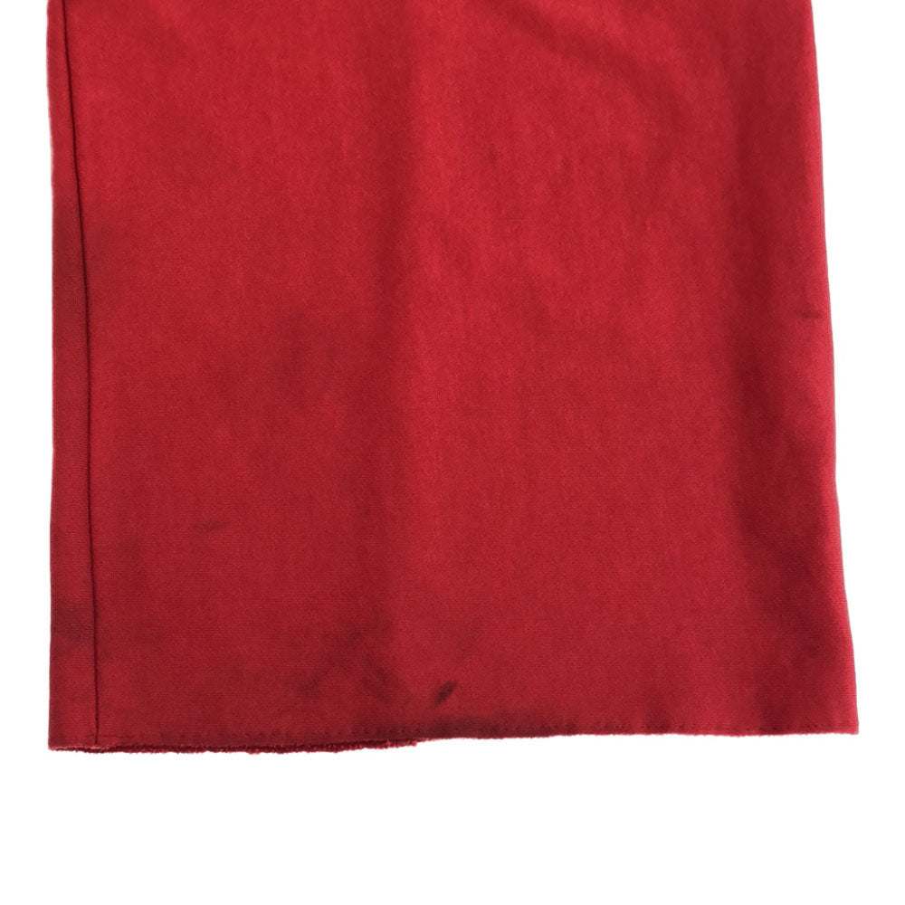 MAISON SPECIAL メゾンスペシャル 11221461303 コンパクトクラッシュスウェットプライムワイドピンタック イージーパンツ 1 レッド メンズ