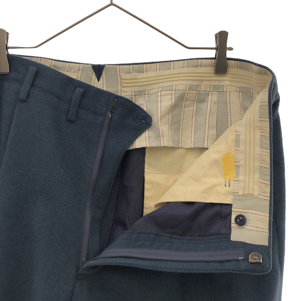 OLD オールド 80s スラックスパンツ ブルー 2タック ロケットタロン メンズ