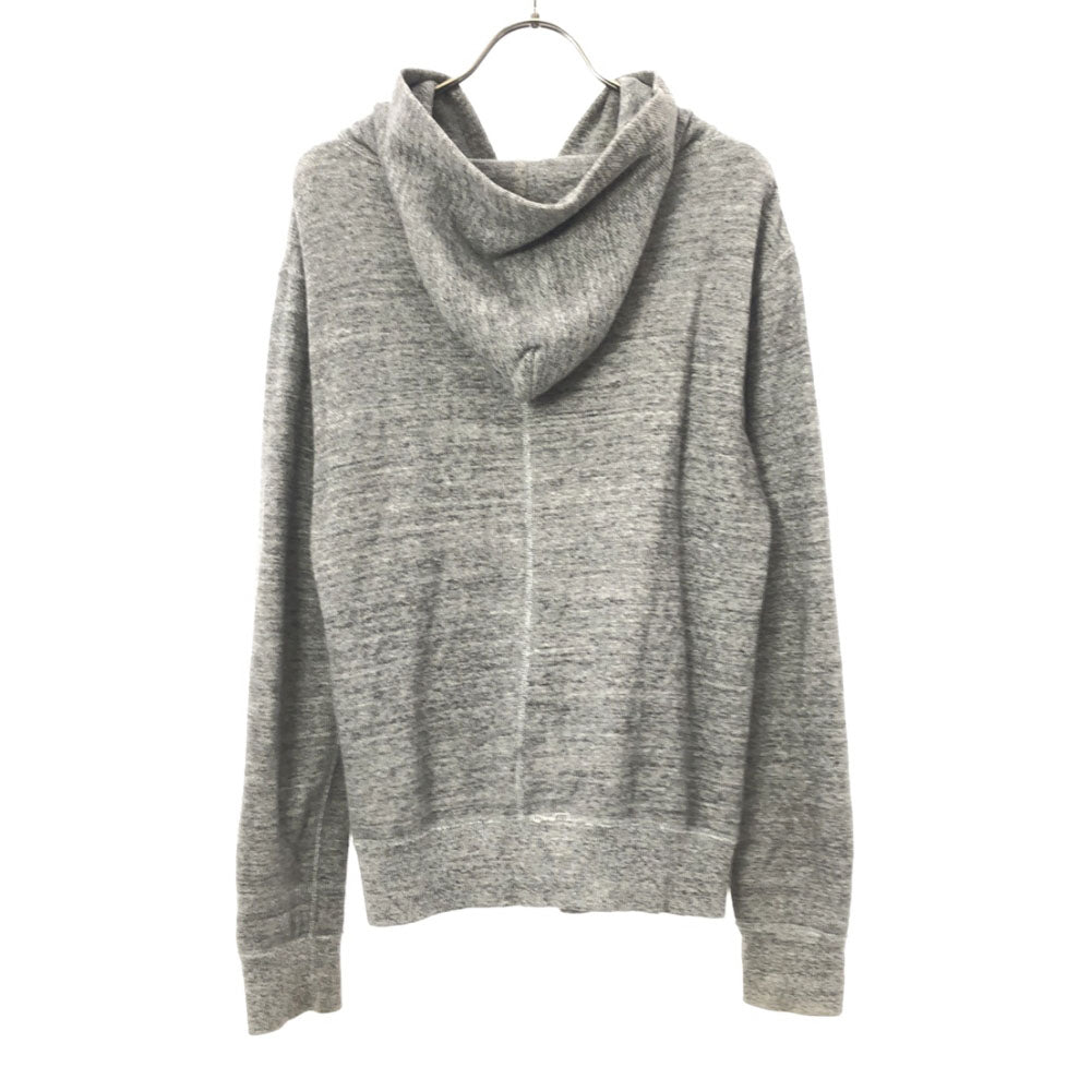 N.HOOLYWOOD エヌハリウッド 日本製 長袖 ジップパーカー 38 杢グレー メンズ