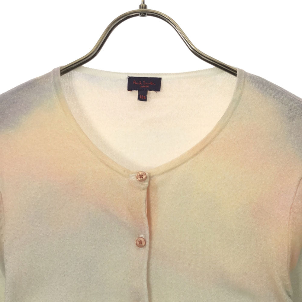 ポールスミスジュニア 花柄 長袖 コットン ニットカーディガン 12a キッズ