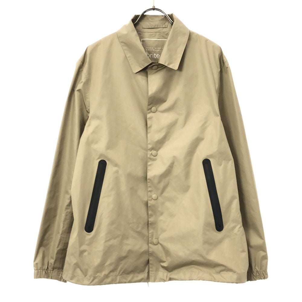 MACKINTOSH PHILOSOPHY マッキントッシュフィロソフィー britec 三陽商会 長袖 コーチジャケット 38 ベージュ メンズ
