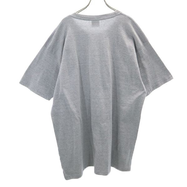 未使用 TOUCH AND GO タッチアンドゴー 半袖 クルーネック Tシャツ 5XL グレー ビッグサイズ メンズ