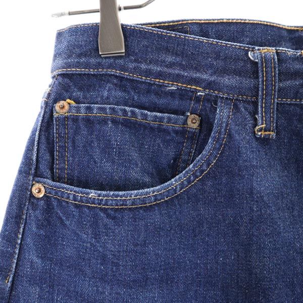 リーバイス 60s 70s 66前期 足長R BIG E 赤耳 ボタンフライ ストレートデニムパンツ Levi's ジーパン メンズ