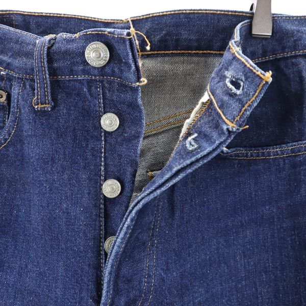 リーバイス 60s 70s 66前期 足長R BIG E 赤耳 ボタンフライ ストレートデニムパンツ Levi's ジーパン メンズ