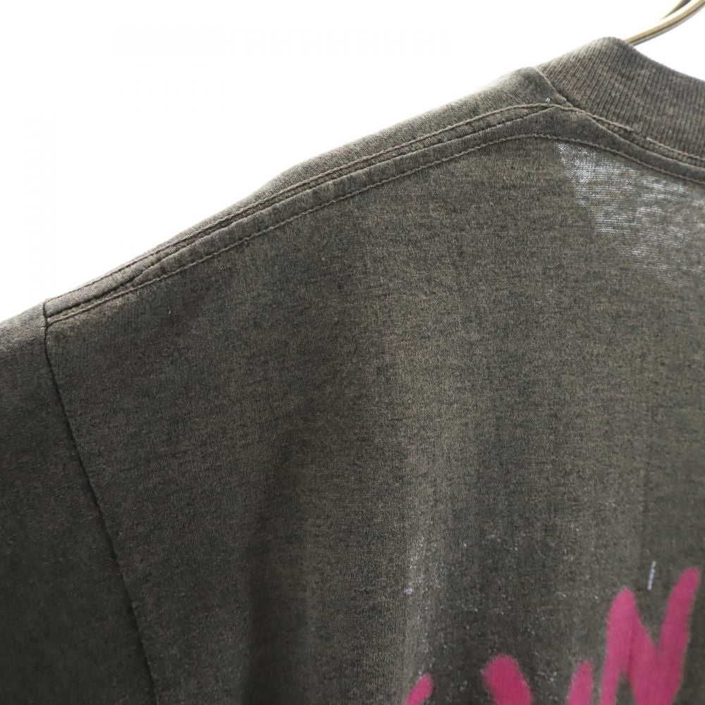 80s 発禁T ガンズアンドローゼズ 半袖 Tシャツ ブラック バンT メンズ