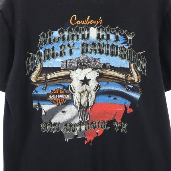 HARLEY DAVIDSON ハーレーダビッドソン 半袖 Tシャツ S ブラック メンズ