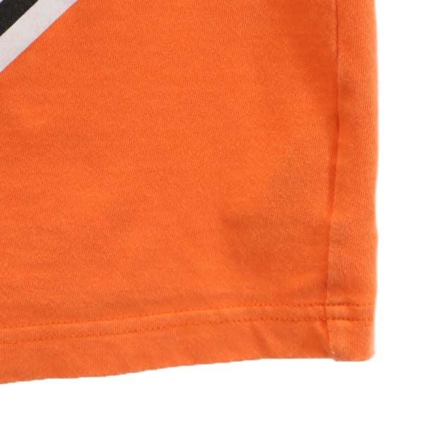 スワッガー プリント 半袖 Tシャツ L オレンジ SWAGGER メンズ