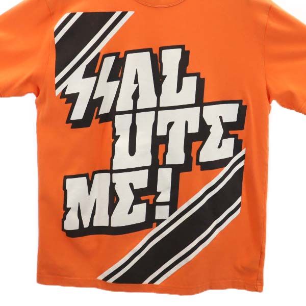 スワッガー プリント 半袖 Tシャツ L オレンジ SWAGGER メンズ