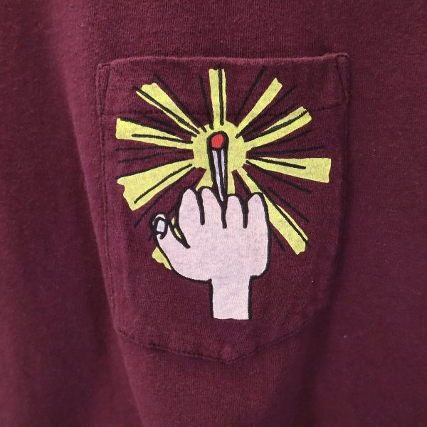 The Guilty Parties ギルティーパーティーズ 日本製 半袖 Tシャツ S パープル系 ワコマリア メンズ