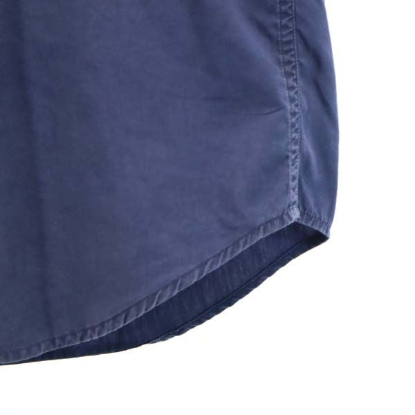 Paul Smith JEANS ポールスミス ジーンズ 刺繍 半袖 シャツ M ネイビー メンズ