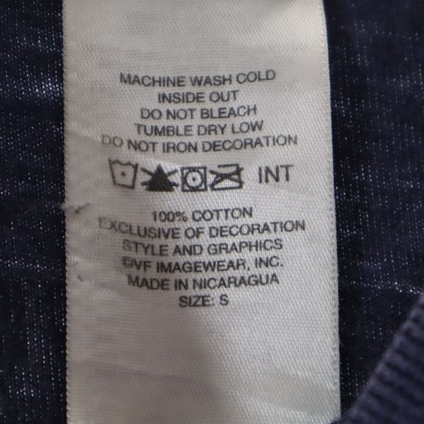 ハーレーダビッドソン 半袖 Tシャツ S ネイビー系 HARLEY DAVIDSON コピーライト2000 メンズ