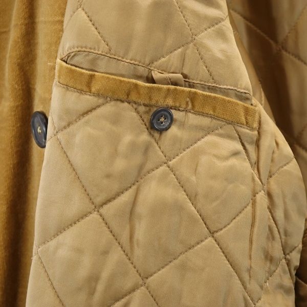 RRL 90s 初期黒タグ 赤三ツ星 コーデュロイ ピーコート M ブラウン ダブルアールエル ラルフローレン メンズ