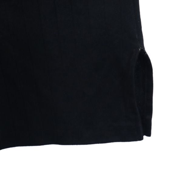 ヒルトン 70s 80s 青タグ ヴィンテージ 半袖 ポロシャツ L 黒×グレー Hilton メンズ