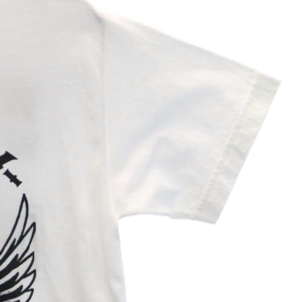HARLEY DAVIDSON ハーレーダビッドソン 両面プリント 半袖 クルーネック Tシャツ S 白 メンズ