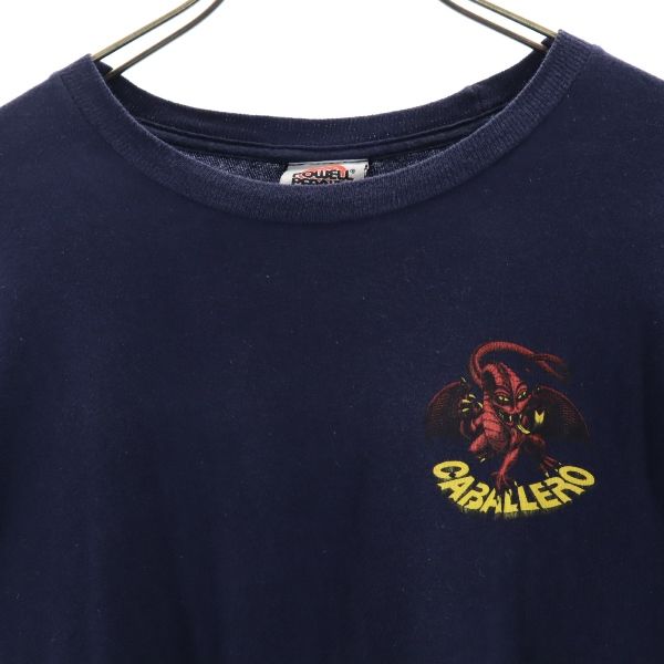 パウエルペラルタ バックプリント 半袖 クルーネック Tシャツ S 紺 POWELL PERALTA スケートボード メンズ