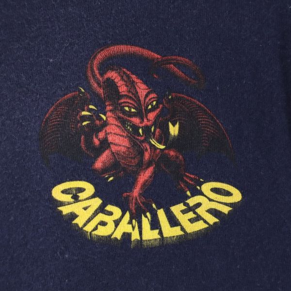 パウエルペラルタ バックプリント 半袖 クルーネック Tシャツ S 紺 POWELL PERALTA スケートボード メンズ