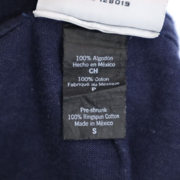 パウエルペラルタ バックプリント 半袖 クルーネック Tシャツ S 紺 POWELL PERALTA スケートボード メンズ