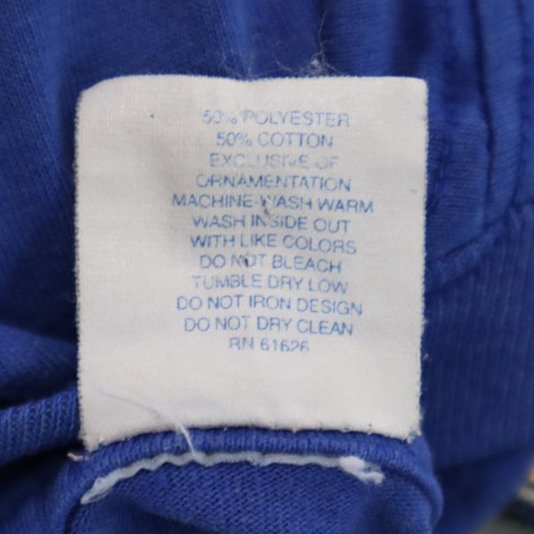 Velva Sheen ベルバシーン 90s USA製 オールド ワーナーブロス バックスバニー 半袖 Tシャツ S ブルー系 メンズ