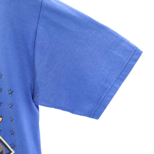 Velva Sheen ベルバシーン 90s USA製 オールド ワーナーブロス バックスバニー 半袖 Tシャツ S ブルー系 メンズ