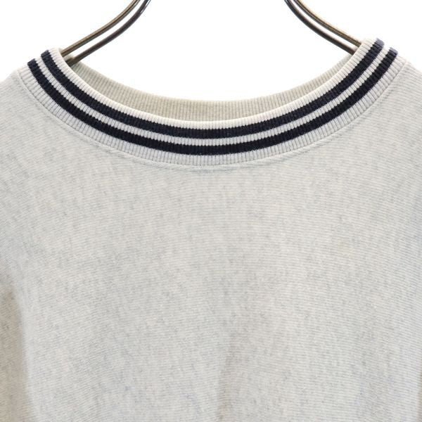 Champion チャンピオン 青単 復刻 リバースウィーブ 長袖 スウェット L グレー メンズ