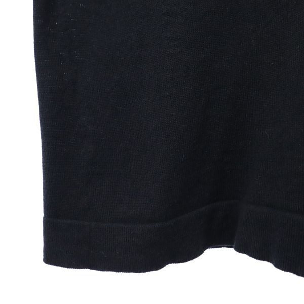 crepuscule クレプスキュール ESSAY コラボ シルクブレンド 半袖 ニット F ブラック系 セーター メンズ