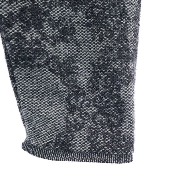 WHITE MOUNTAINEERING ホワイトマウンテニアリング 日本製 ウールブレンド 総柄 長袖 ニット 2 グレー系 セーター メンズ