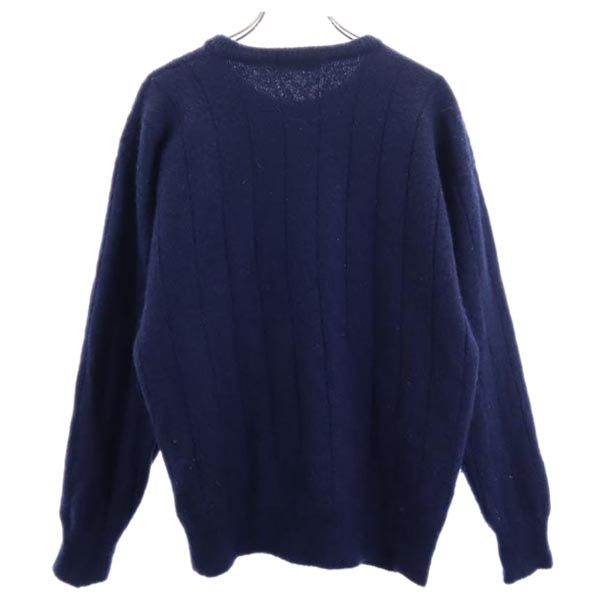 Burberrys バーバリーズ 90s ウール 長袖 セーター L ネイビー系 ニット メンズ