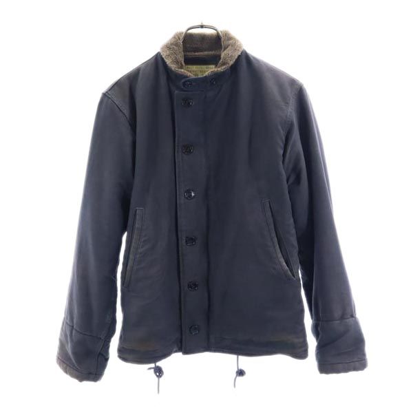 東洋エンタープライズ トーヨーエンタープライズ M13805 U.S.NAVY N-1 デッキ ジャケット 36 グレー系 メンズ