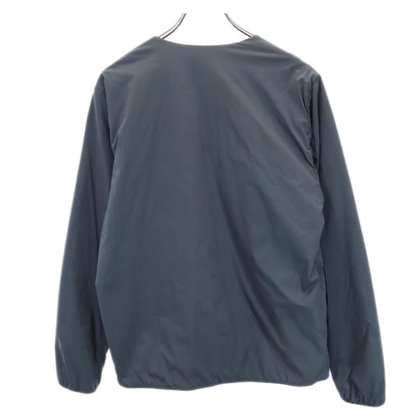 ノースフェイス NY31763 ノーカラー ナイロン 中綿ジャケット L グレー系 THE NORTH FACE メンズ