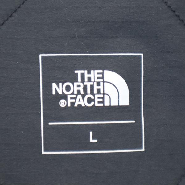 ノースフェイス NY31763 ノーカラー ナイロン 中綿ジャケット L グレー系 THE NORTH FACE メンズ