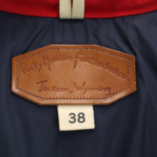 RockyMountain ロッキーマウンテン ダウンベスト 38 レッド系 Featherbed メンズ