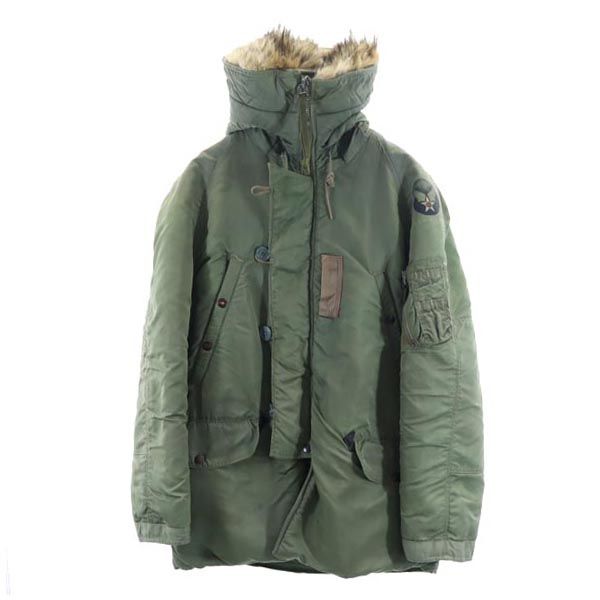 Buzz Rickson's バズリクソンズ M13794 中綿 N-3B フライトジャケット M カーキグリーン ミリタリー メンズ