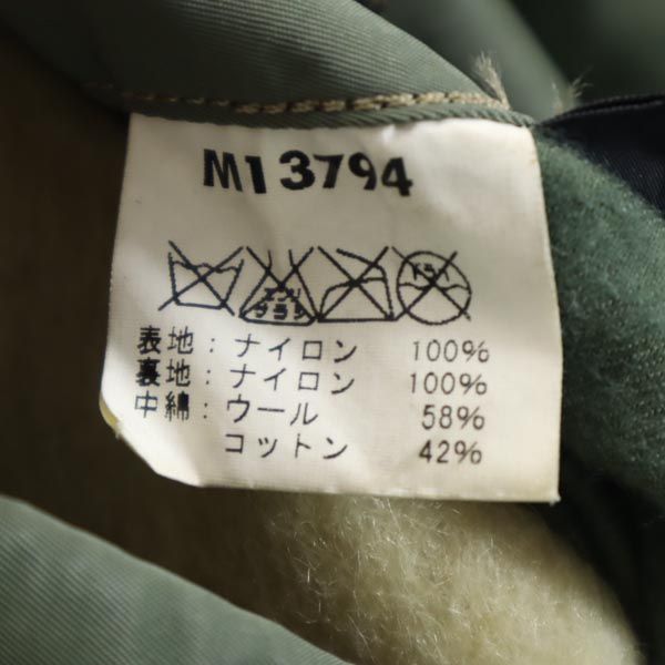 Buzz Rickson's バズリクソンズ M13794 中綿 N-3B フライトジャケット M カーキグリーン ミリタリー メンズ