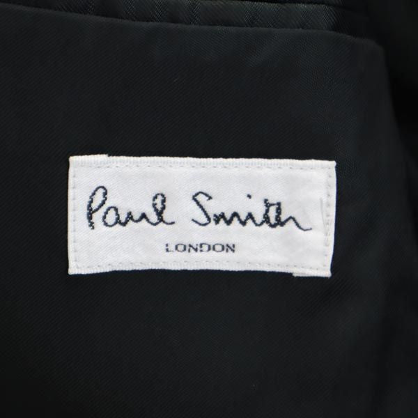 Paul Smith ポールスミス 千鳥格子柄 スーツ 上下 セットアップ L 黒×白 テーラードジャケット メンズ