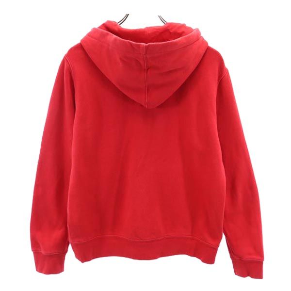 ポロラルフローレン ポロベア 長袖 スウェットパーカー L(14-16) レッド系 POLO RALPH LAUREN 裏起毛 プルオーバー トレーナー キッズ