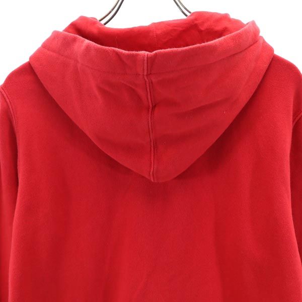 ポロラルフローレン ポロベア 長袖 スウェットパーカー L(14-16) レッド系 POLO RALPH LAUREN 裏起毛 プルオーバー トレーナー キッズ