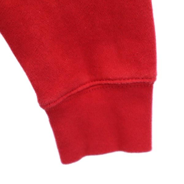 ポロラルフローレン ポロベア 長袖 スウェットパーカー L(14-16) レッド系 POLO RALPH LAUREN 裏起毛 プルオーバー トレーナー キッズ