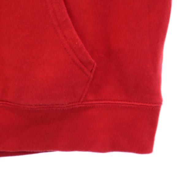 ポロラルフローレン ポロベア 長袖 スウェットパーカー L(14-16) レッド系 POLO RALPH LAUREN 裏起毛 プルオーバー トレーナー キッズ