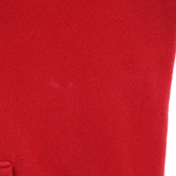 ポロラルフローレン ポロベア 長袖 スウェットパーカー L(14-16) レッド系 POLO RALPH LAUREN 裏起毛 プルオーバー トレーナー キッズ