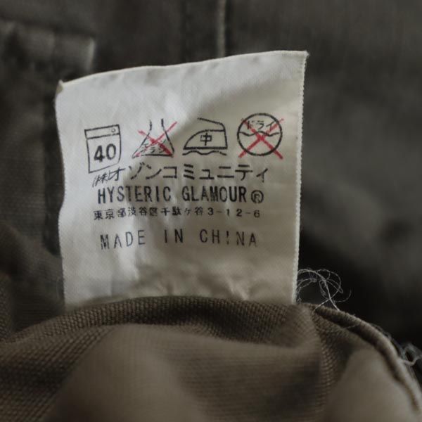 ヒステリック ミリタリージャケット FREE カーキ HYSTERIC メンズ