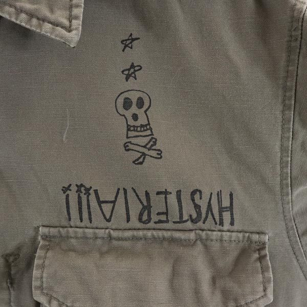 ヒステリック ミリタリージャケット FREE カーキ HYSTERIC メンズ