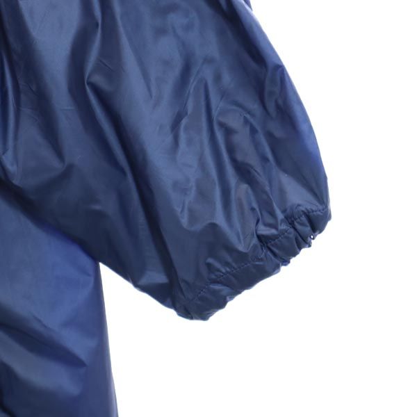 UNUSED アンユーズド 日本製 ナイロンジャケット 0 紺 プルオーバー フード メンズ