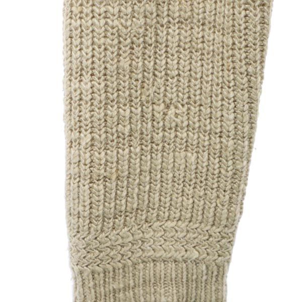 RRL ダブルアールエル 1ツ星 シルク100% 長袖 Vネック ニット カーディガン S ベージュ メンズ