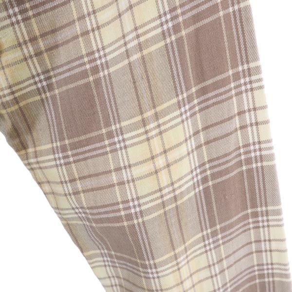 RRL 90s 初期タグ 赤3星 チェック柄 長袖 シャツ S 茶系 ダブルアールエル メンズ