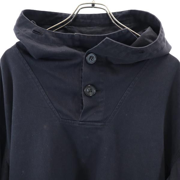 Paul Smith ポールスミス 日本製 フード付 コットンジャケット M 紺 メンズ