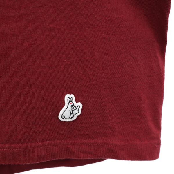 FR2 エフアールツー 両面プリント 半袖 Tシャツ XL えんじ メンズ