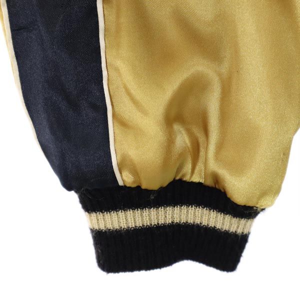 テーラー東洋 TT10827 T品番 東洋エンタープライズ リバーシブル スカジャン M 黒×金 東洋エンタープライズ メンズ