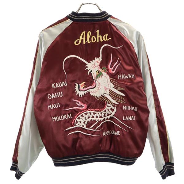 テーラー東洋 TT10827 T品番 東洋エンタープライズ リバーシブル スカジャン M 黒×金 東洋エンタープライズ メンズ